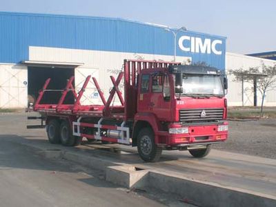 CIMC ZJV5250TYMSD Wood transport vehicle