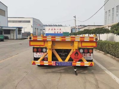 Juwang  ZJW9401TWY Transport semi-trailer of dangerous goods tank frame