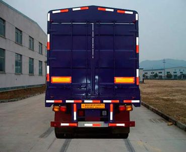 Zhongshang Automobile ZZS9401CLX Warehouse grille semi-trailer