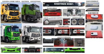 Haowo  ZZ5317ZLJV386KF1 garbage dump truck 