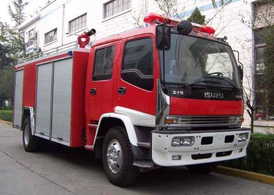 Chuanxiao brand automobiles SXF5150GXFSG55P Water tank fire truck