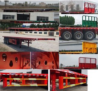 Luliang Jinjun  SJJ9400TPB Flat transport semi-trailer