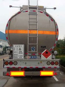 Juntong  JF9403GYY Aluminum alloy oil transport semi-trailer