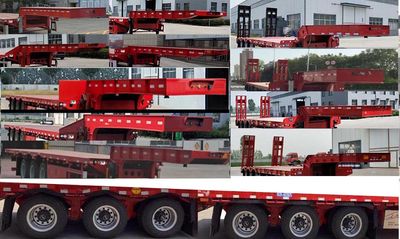 Xiangyun Huaxu  NHY9400TDP Low flatbed semi-trailer