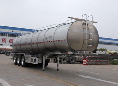 Shengrun  SKW9402GYSL Aluminum alloy liquid food transportation semi-trailer