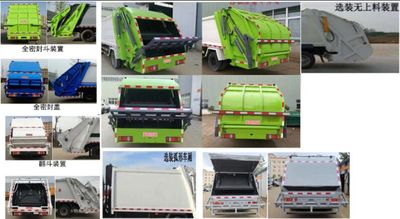 Wanglongwei  WLW5071ZYSJX Compressed garbage truck