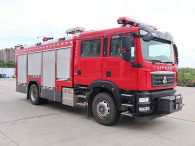 Chusheng  CSC5180GXFAP60S6 Compressed air foam fire truck