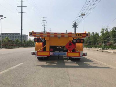 Tongguang Kyushu  MJZ9400TWY Transport semi-trailer of dangerous goods tank frame