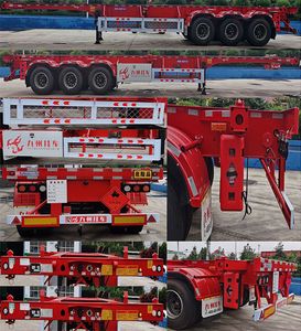 Tongguang Kyushu  MJZ9400TWY Transport semi-trailer of dangerous goods tank frame