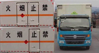 Dongfeng  EQ5100XRQ8BDCACWXP Flammable gas box transport vehicle