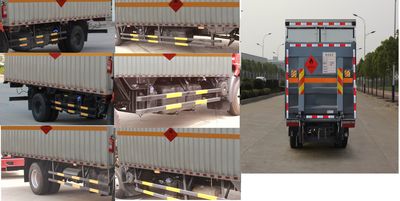 Dongfeng  EQ5100XRQ8BDCACWXP Flammable gas box transport vehicle