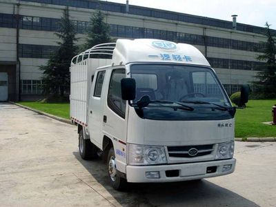 Jiefang Automobile CA5020CCYK3RE4 Grate type transport vehicle