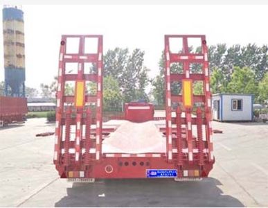 Liyuanda brand automobiles LWY9353TDP Low flatbed semi-trailer