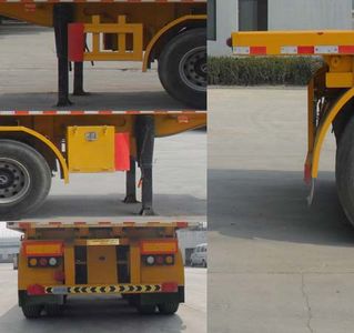 Zhide Shengyu  MSD9400ZZXP Flat dump semi-trailer