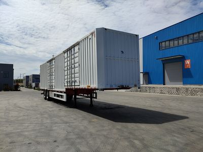 Shengyun brand automobile SRD9350XXYE Box transport semi-trailer