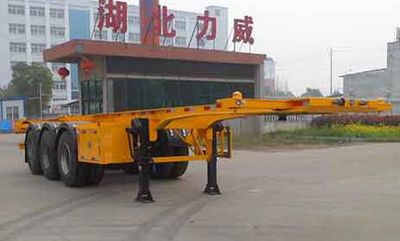 Zhongqi Liwei brand automobiles HLW9400TWY Transport semi-trailer of dangerous goods tank frame