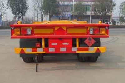 Zhongqi Liwei brand automobiles HLW9400TWY Transport semi-trailer of dangerous goods tank frame