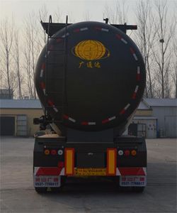 Guangtongda brand automobiles JKQ9407GFL Low density powder material transportation semi-trailer