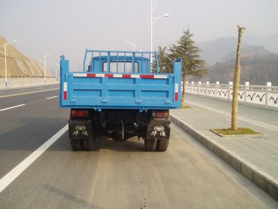 Huatong brand automobiles JN4010CDA Self dumping low-speed truck