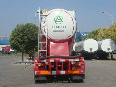 Lingyu  CLY9409GXH Lower ash semi-trailer