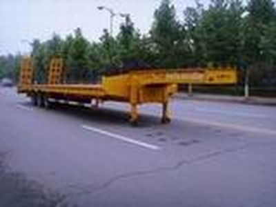 Taicheng  LHT9400TDP Low flatbed semi-trailer