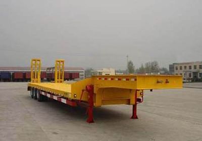 Taicheng  LHT9400TDP Low flatbed semi-trailer