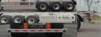 Zhongwang  MBS9401TJZLH Aluminum alloy container transport semi-trailer