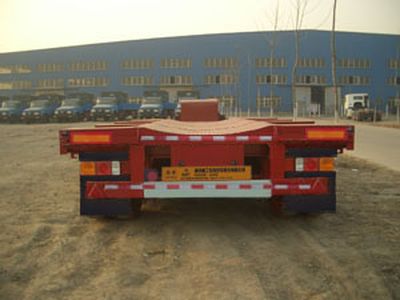 Tanghong Heavy Industry Automobile XT9330TDP Low flatbed semi-trailer