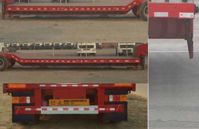 Tanghong Heavy Industry Automobile XT9330TDP Low flatbed semi-trailer