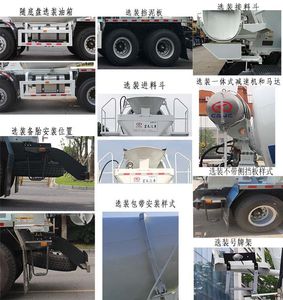 Hunan Automobile HNX5313GJB3AL6 Concrete mixing transport vehicle