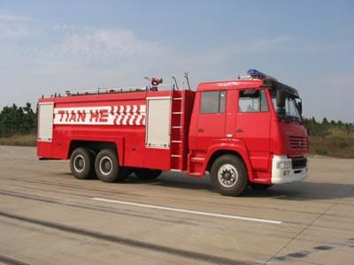 Tianhe  LLX5300GXFSG150 Water tank fire truck