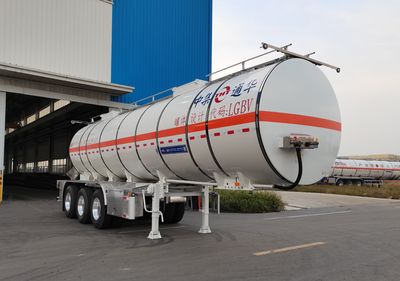 Tonghua  THT9402GRYE Flammable liquid tank transport semi-trailer