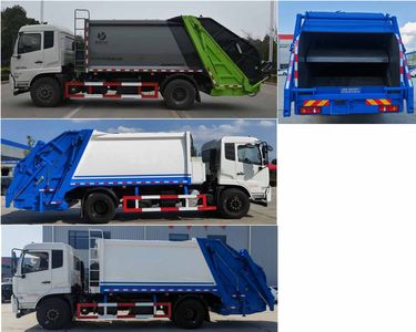 Zongang  CLT5180ZYSDF6 Compressed garbage truck