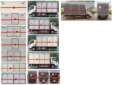 Dali  DLQ5041XRYZZ6 Flammable liquid box transport vehicle