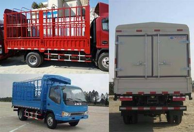 Jianghuai brand automobiles HFC5080CCYP91N1C2V Grate type transport vehicle