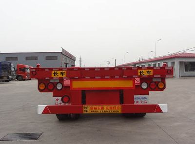 Juntong  JTM9404TJZ Container transport semi-trailer