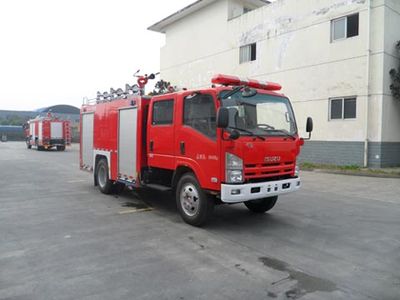 Chuanxiao brand automobiles SXF5100GXFSG30 Water tank fire truck