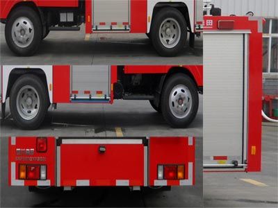 Chuanxiao brand automobiles SXF5100GXFSG30 Water tank fire truck