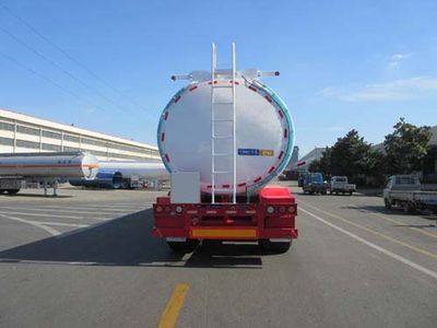 Tonghua  THT9400GYSH Aluminum alloy liquid food transportation semi-trailer