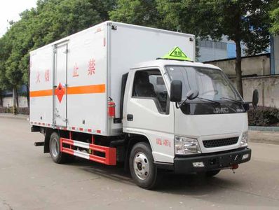 Huatong brand automobiles HCQ5041XRYJX6 Flammable liquid box transport vehicle