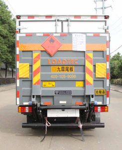 Huatong brand automobiles HCQ5041XRYJX6 Flammable liquid box transport vehicle