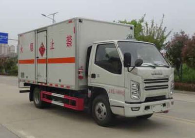 Huatong brand automobiles HCQ5041XRYJX6 Flammable liquid box transport vehicle