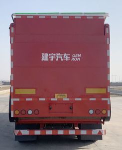 Jianyu brand automobile YFZ9400ZLS Bulk grain transportation semi-trailer