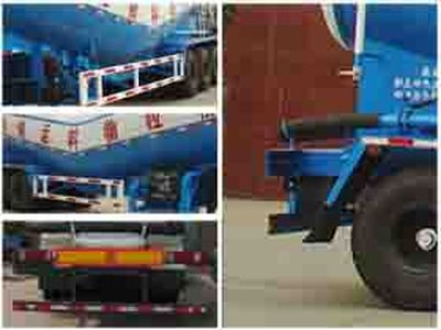 Hongda  QLC9300GFLA Powder material transportation semi-trailer