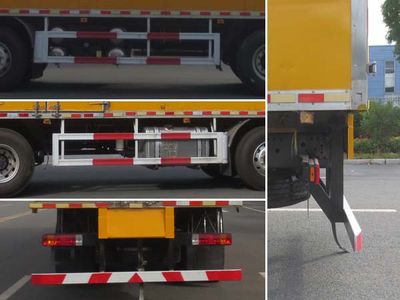 Jiangte brand automobiles JDF5320XRQLZ6 Flammable gas box transport vehicle