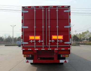 Lantian  JLT9350XXY Box transport semi-trailer