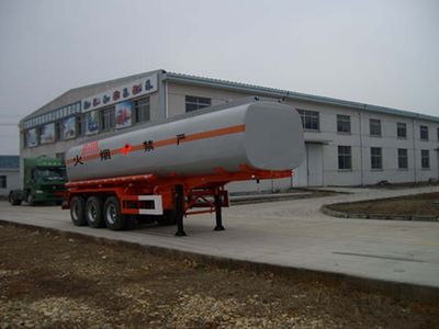 Zhongshang Automobile ZZS9403GHY Chemical liquid transportation semi-trailer