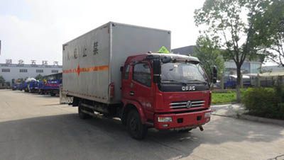 Huatong brand automobiles HCQ5142XRYE5 Flammable liquid box transport vehicle