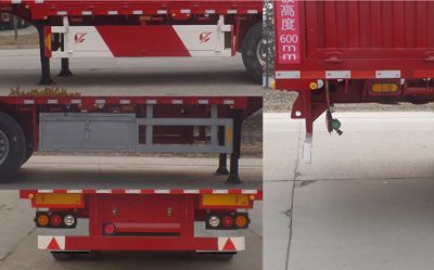 Liangyun brand automobile SLY9400CCYE Gantry transport semi-trailer