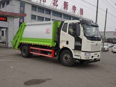 Zhongjie Automobile XZL5181ZYS6 Compressed garbage truck